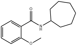 Benzamide, N-cycloheptyl-2-methoxy- (9CI) Struktur