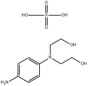 N,N-雙(2-羥乙基)-對苯二胺硫酸鹽, 54381-16-7, 結(jié)構(gòu)式