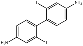 2,2'-Diiodobiphenyl-4,4'-diamine Struktur