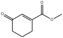 METHYL 3-OXO-CYCLOHEX-1-ENECARBOXYLATE Struktur