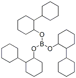 Boric acid tris(2-cyclohexylcyclohexyl) ester Struktur