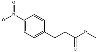 Methyl 3-(4-nitrophenyl)propionoate Struktur