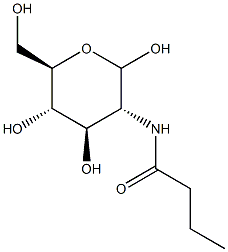 N-N-BUTYRYL-D-GLUCOSAMINE Struktur