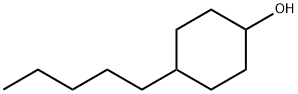 4-AMYLCYCLOHEXANOL Structure