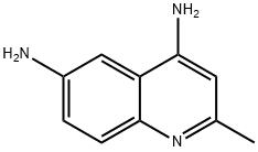 4,6-DIAMINO-2-METHYL-QUINOLINE Struktur