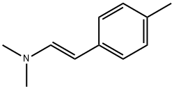 Ethenamine, N,N-dimethyl-2-(4-methylphenyl)-, (1E)- (9CI) Struktur