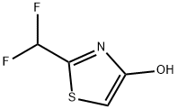 4-Thiazolol, 2-(difluoromethyl)- (9CI) Struktur