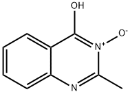 2-Methylquinazolin-4-ol 3-oxide Struktur