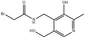 bromoacetylpyridoxamine Struktur