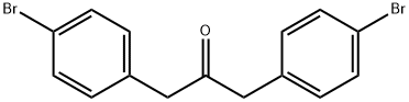 1,3-Bis(4-bromophenyl)propanone Structure