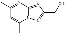 (5,7-dimethyl-3H-8lambda~5~-[1,2,4]triazolo[1,5-a]pyrimidin-2-yl)methanol Struktur