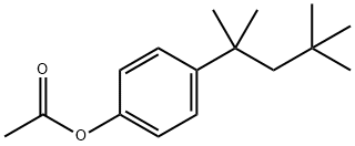 4-TERT.-OCTYLPHENOL ACETATE Struktur