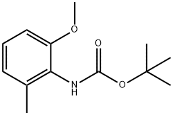 BOC-2-METHOXY-6-METHYLANILINE Struktur