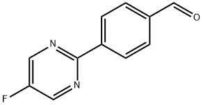 4-(5-Fluoropyrimidin-2-yl)benzaldehyde Struktur