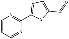 5-(PYRIMIDIN-2-YL)THIOPHENE-2-CARBALDEHYDE Struktur