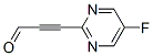 2-Propynal, 3-(5-fluoro-2-pyrimidinyl)- (9CI) Struktur