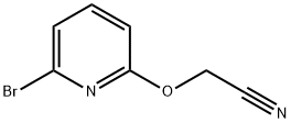 2-(6-broMopyridin-2-yloxy)acetonitrile Struktur