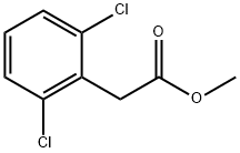 2,6-DICHLOROPHENYLACETIC ACID METHYL ESTER Struktur