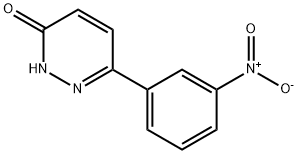 6-(3-NITROPHENYL)-3(2H)-PYRIDAZINONE Struktur