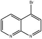 4-ブロモ-1,8-ナフチリジン 化學(xué)構(gòu)造式