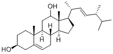 12-HYDROXY-7,8-DIHYDROERGOSTEROL Struktur