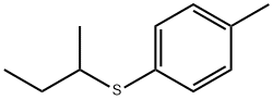 1-Methyl-4-(sec-butylthio)benzene Struktur