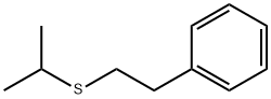 Isopropyl(phenethyl) sulfide Struktur