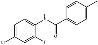 N-(2-Fluoro-4-chlorophenyl)-4-MethylbenzaMide, 97% Struktur