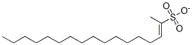 METHYLHEXADECENESULFONATE Struktur