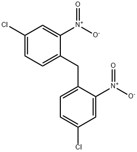 Bis(4-chloro-2-nitrophenyl)methane Struktur