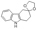 5-OXO-TETRAHYDROCARBAZOLE ETHYLENE KETAL Struktur