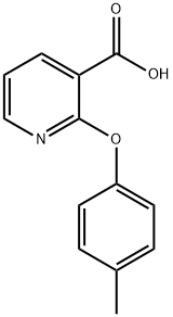 2-(4-METHYLPHENOXY)NICOTINIC ACID Struktur