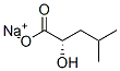 sodium (S)-2-hydroxy-4-methylvalerate Struktur