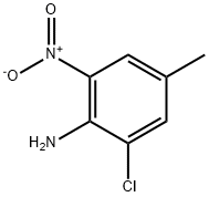 2-CHLORO-4-METHYL-6-NITRO-PHENYLAMINE Struktur