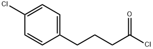 Benzenebutanoyl chloride, 4-chloro- Struktur