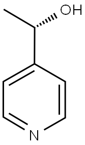 (S)-(-)-1-(4-PYRIDYL)ETHANOL Struktur