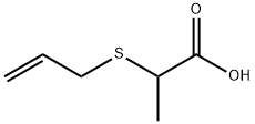 2-(allylthio)propanoic acid Struktur