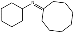 N-Cyclooctylidenecyclohexanamine Struktur