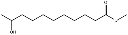 10-Hydroxyundecanoic acid methyl ester Struktur