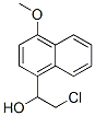 2-chloro-1-(4-methoxynaphthalen-1-yl)ethanol Struktur