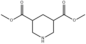 DiMethyl piperidine-3,5-dicarboxylate Struktur