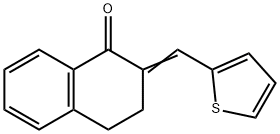 2-(2-THIENYLIDENE)-1-TETRALONE Struktur