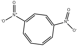 1,4-Dinitrocyclooctatetraene Struktur