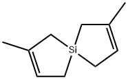 2,7-DIMETHYL-5-SILASPIRO[4.4]NONA-2,7-DIENE Struktur