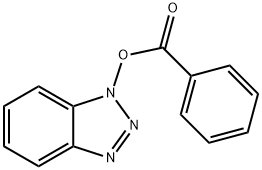 1-(Benzoyloxy)-1H-1,2,3-benzotriazole Struktur