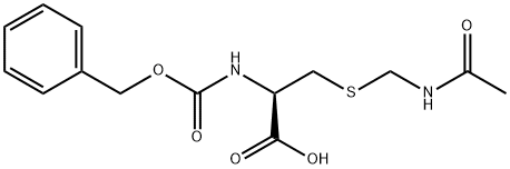 S-[(Acetylamino)methyl]-N-[(benzyloxy)carbonyl]-L-cysteine Structure