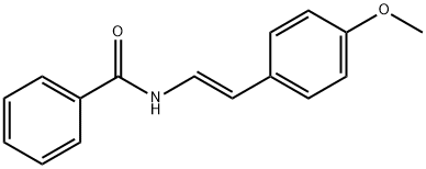 N-[(E)-4-Methoxystyryl]benzamide Struktur