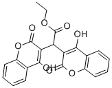 4-Hydroxy-alpha-(4-hydroxy-2-oxo-2H-1-benzopyran-3-yl)-2-oxo-2H-1-benzopyran-3-essigs?ure-ethylester