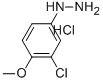 (3-CHLORO-4-METHOXY-PHENYL)-HYDRAZINE HYDROCHLORIDE Struktur