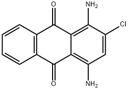 1,4-diamino-2-chloroanthracene-9,10-dione Struktur